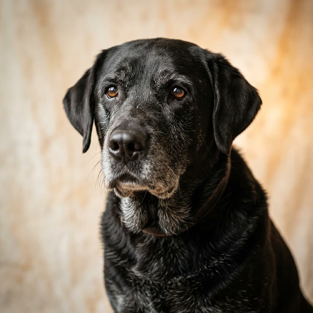Glamour shot of a old soul in the Decoded Dog style